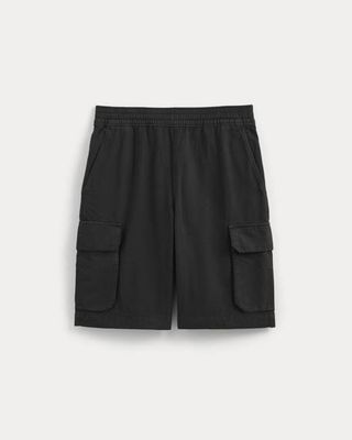 Pull-On Cargo Short | Black
