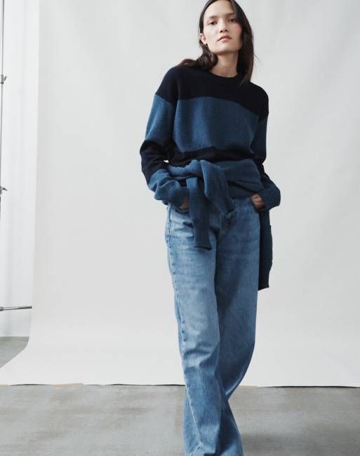 The Relaxed - Navy & Atlantic Blue, Renewed + Restored