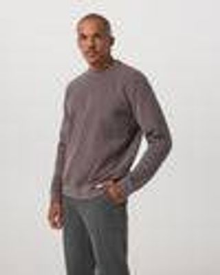 Midweight Rib Sweater | Men's Timber Ribbed Knit Sweater | Vuori