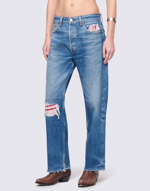 Levi's Bandana Boyfriend Jean - Assorted Indigo