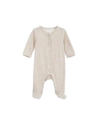 Organic Stripe Footies <br> Serendipity