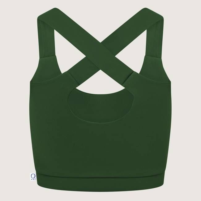 Recycling Bikini-Top Strongly olive (grün)