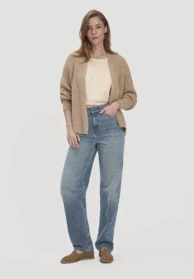 NIVA Tapered Leg Jeans made from pure organic cotton