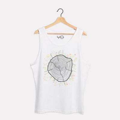 Tree Rings Tank (Unisex)