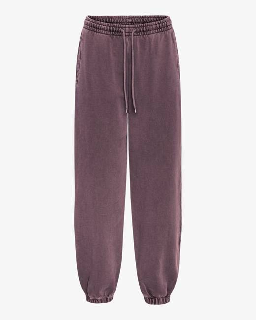 Organic Relaxed Sweatpants - Faded Grape