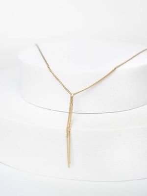 Kette in Y-Form GOLD - Fejn