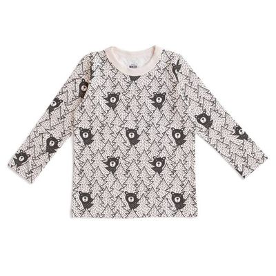 Long Sleeve Tee - Bears Black