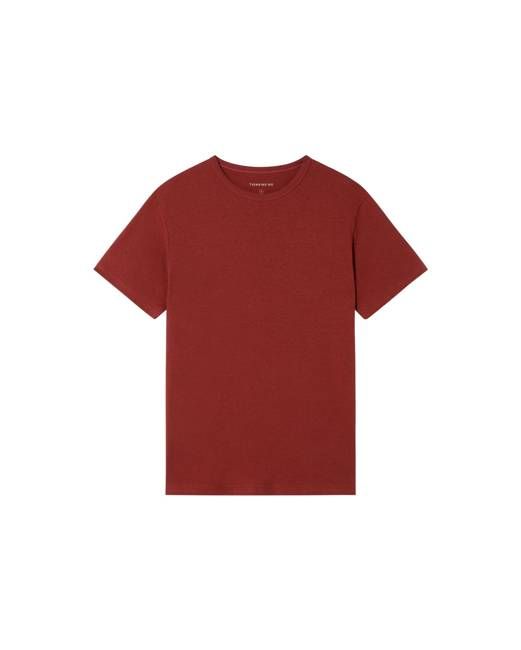Red hemp t-shirt