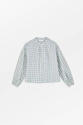 Cilla shirt - Purple/blue check