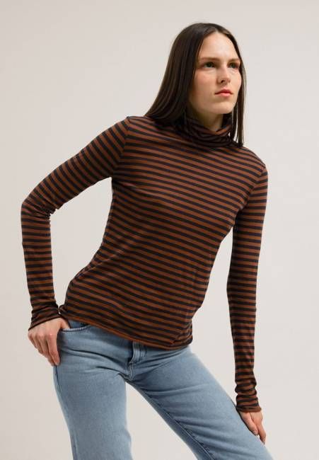 MALENAA STRIPES| ginger-night sky