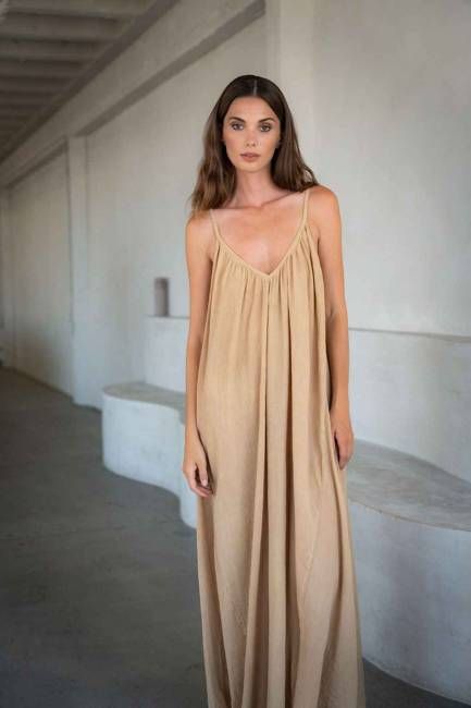 DULCE VIDA DRESS - SAND