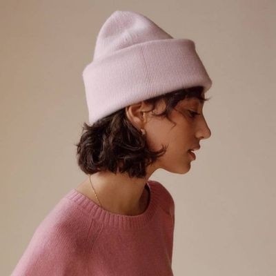 The Felted Merino Beanie | Light Lilac