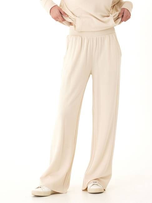 Esmeralda Feather Fleece Wide Leg Pant