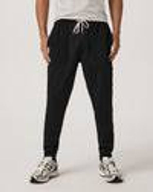 Sunday Mixed Media Jogger 28" | Men's Black Joggers | Vuori