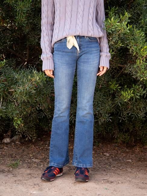 JOPLIN WOMEN'S BOOTCUT JEANS LIGHT BLUE