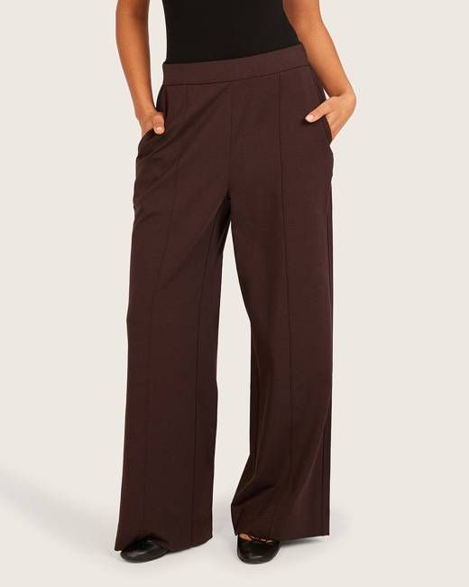 Relaxed Leg Pants - Short - Carob