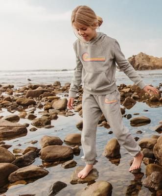 Kids' Rainbow Wave Hoodie - Outerworn