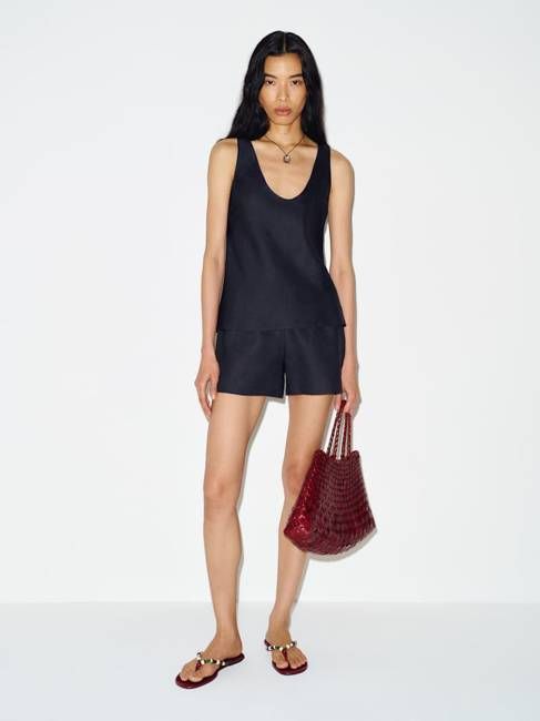 Enzo Linen Two Piece