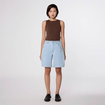 BLINKY Soft Denim - Shorts - Hellblau
