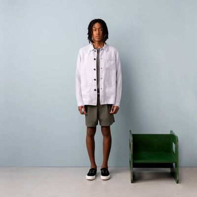 LINEN WORK JACKET