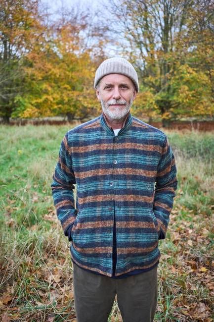 Recycled Heavy Flannel Modern Country Stroud Bomber Jacket