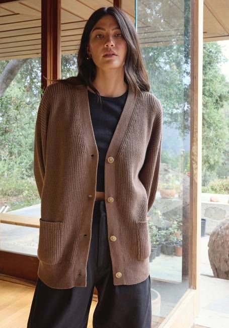 Maia Cardigan Cocoa
