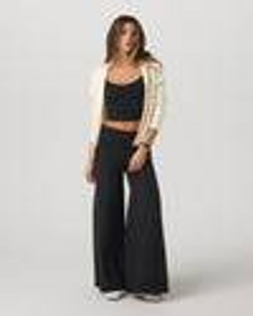 Halo Easy Wideleg Pant | Women's Solid Black Wideleg Pants | Vuori