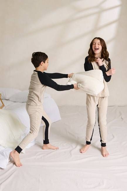 Kids Long Sleeve + Lounge Pant PJ Set