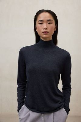 DARK GREY FAYA SWEATER