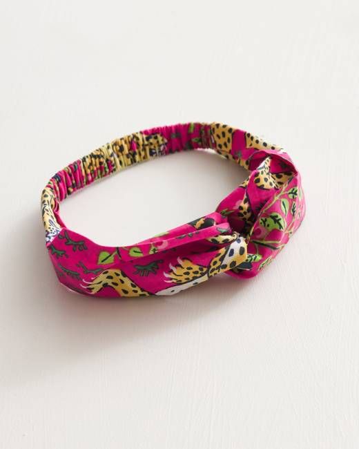Bagheera - Twisted Headband - Hot Pink
