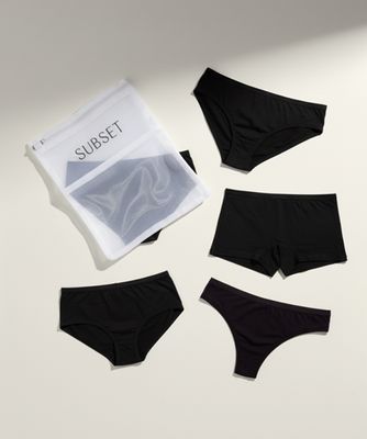 Organic Cotton Women's Underwear Starter Set in Carbon
