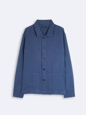Linen Overshirt Ilha Cobalt