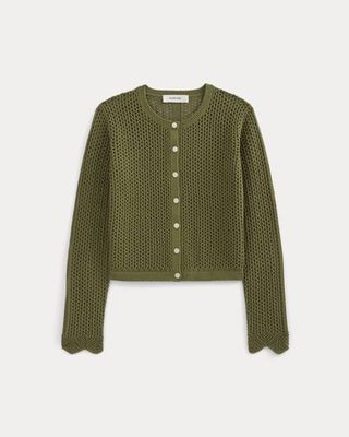Lace-Knit Cardigan | Mayfly