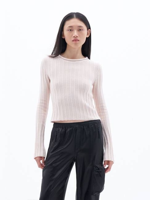 Cotton Rib Sweater