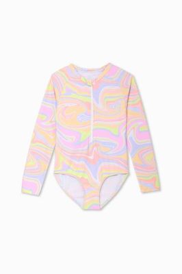 Lava Lamp Rashguard One Piece