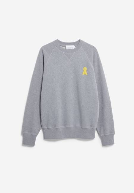 ICONIC Å MEL LOOP SWEATSHIRT | silver melange