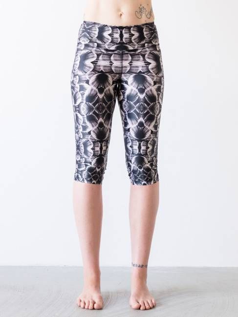 Capris Mytilus Shadows - Hoessee - Perfect voor sportschool workouts en hardlopen.