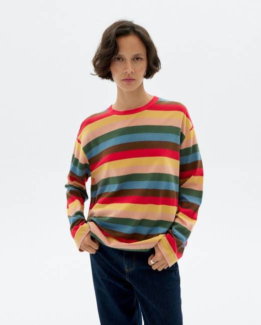 Long sleeve striped Emily t-shirt