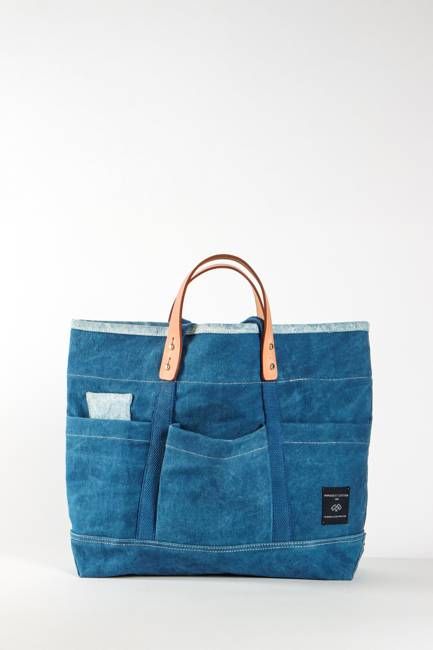 Construction Tote in Denim