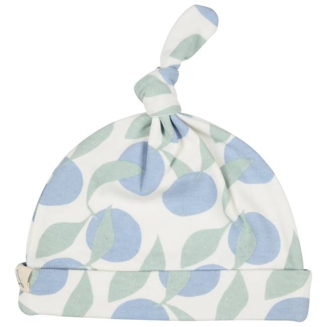 Knotted Hat - Oranges, Blue