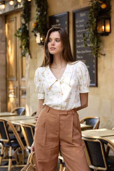 Muse Button-Down Blouse