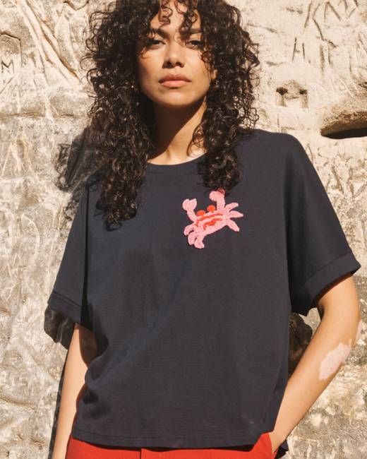 Lowie Crochet Crab T-Shirt