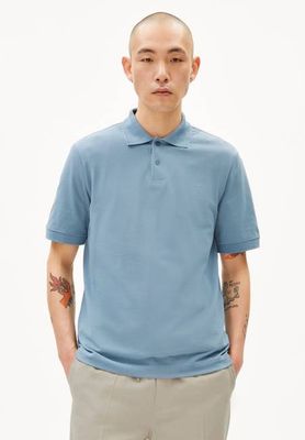 MAARIO POLOSHIRT | pigment blue