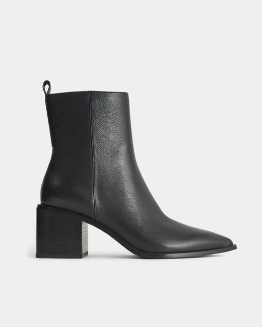 Studio Block Heel Boot |  Black