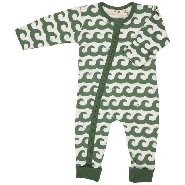 Zip Romper - Waves