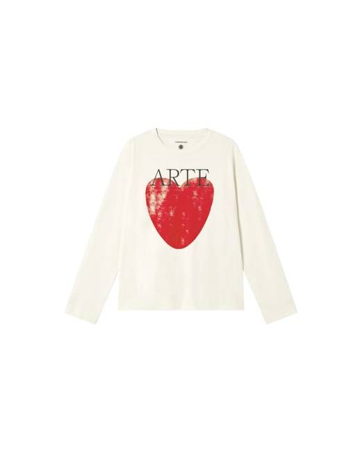 Long sleeve art & love Emily t-shirt