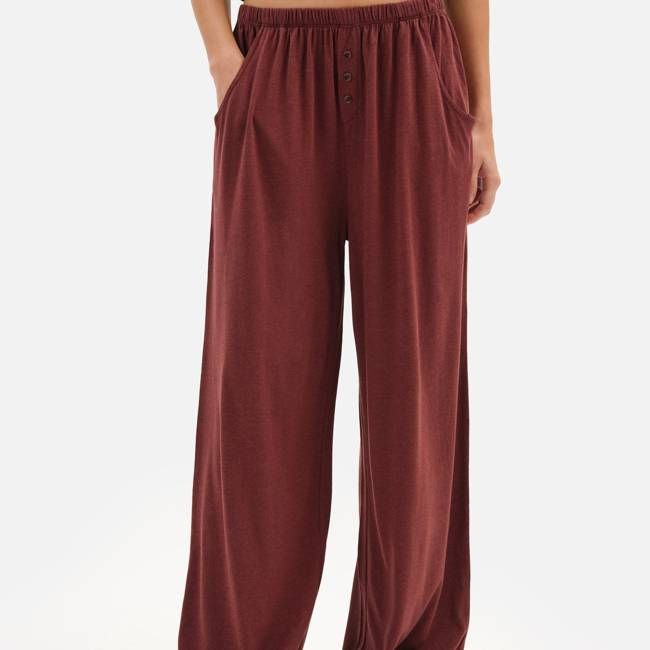 Tencel Sleep Wide Leg Pant