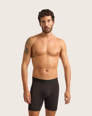 Men's Everyday Long Boxers - Black