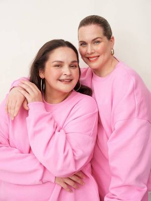 Superpower oversize sweatshirt, More Pink