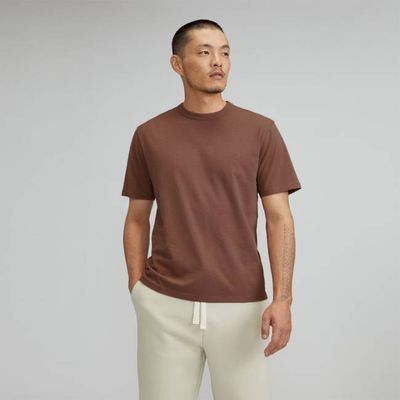 The Everyone Relaxed Hemp Tee | Carob Brown